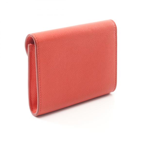 Celine Bifold Trotter Wallet Red Leather - Picture 1 of 8